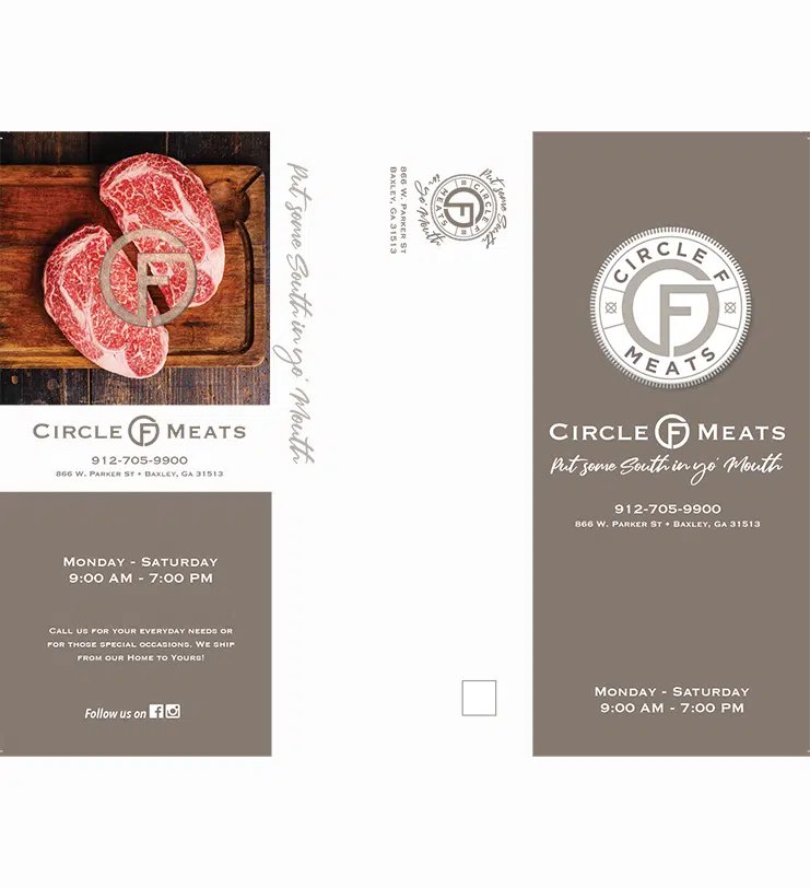 Circle F Meats Brochure