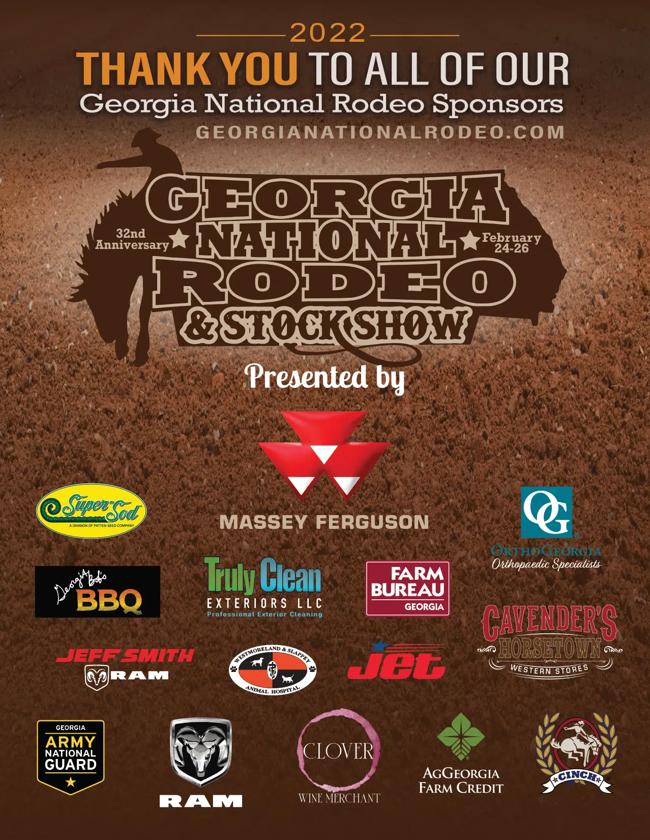 GA National Rodeo Program